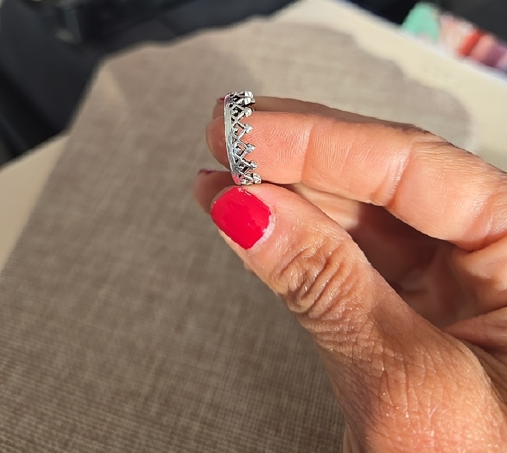 Silver Crown Ring - Picture 3 of 6